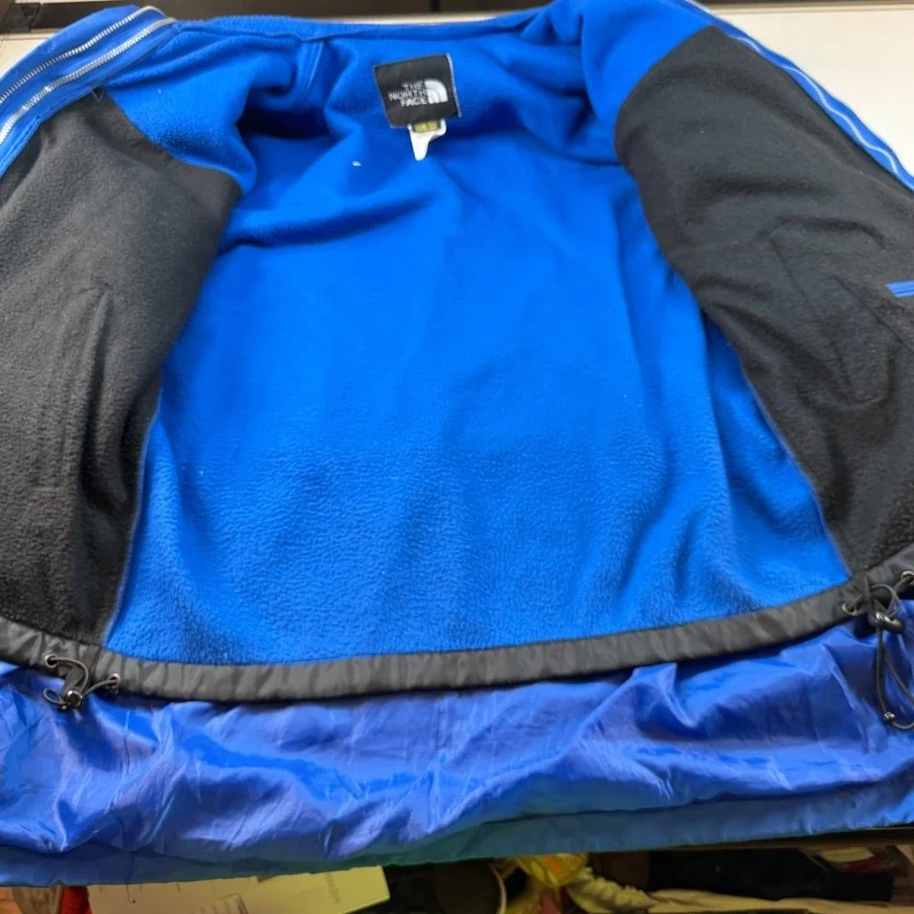 The North Face Gore-Tex Mountain Light Ski Jacket Men's Size Medium Blue Black